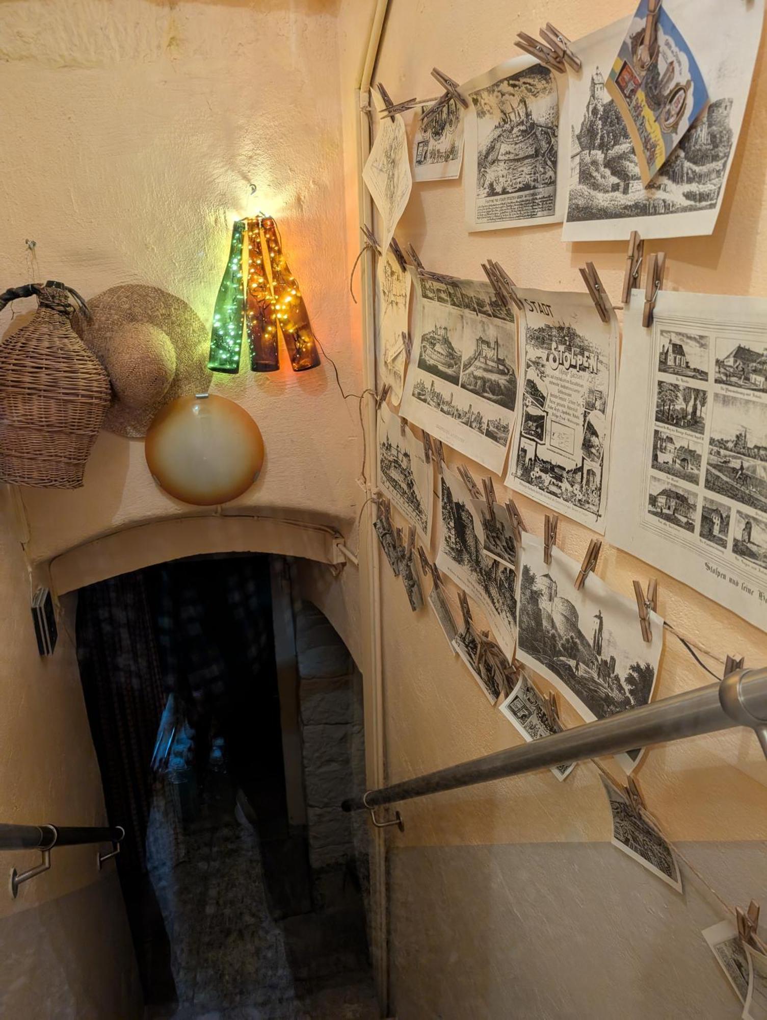 Gaestehaus Locanda Al Castello Stolpen Buitenkant foto